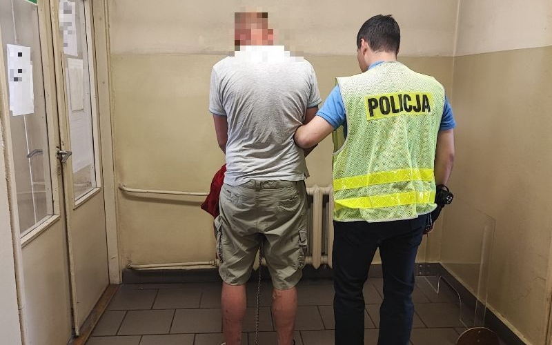 Poszukiwany zatrzymany policja Trzebnica