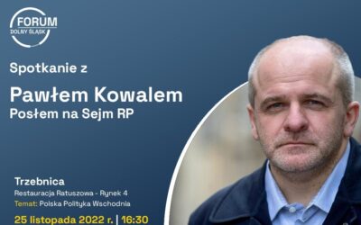 Paweł Kowal w Trzebnicy na Forum Dolny Śląsk