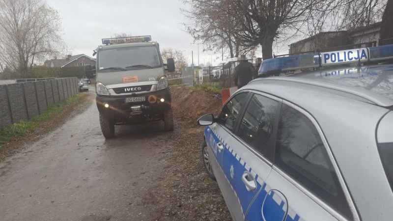 Trzebnica. Saperzy zabezpieczyli niewybuch z czasów II Wojny Światowej