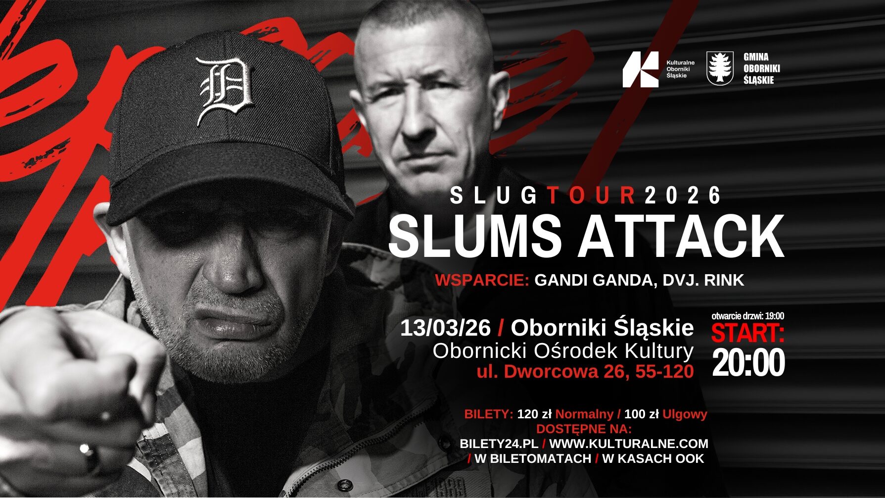 Legendarny raper wystąpi w Obornikach Śląskich. Koncert już jutro